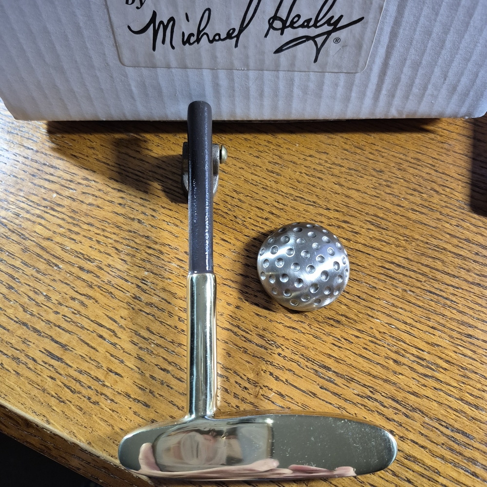 Silver and Golf Brass Door Knocker